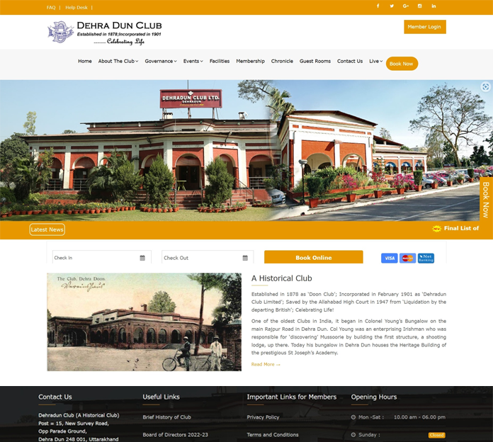Dehradun Club-Front